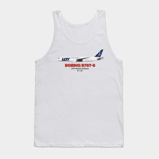 Boeing B787-8 - LOT Polish Airlines Tank Top